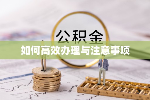 利川如何高效办理与注意事项
