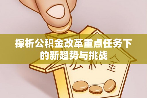 利川探析公积金改革重点任务下的新趋势与挑战