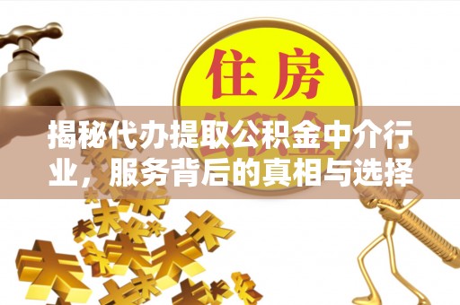 利川揭秘代办提取公积金中介行业，服务背后的真相与选择指南