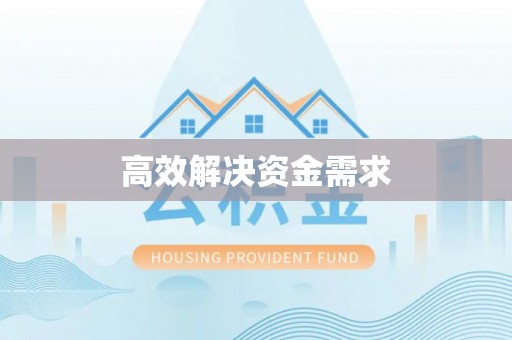 利川高效解决资金需求