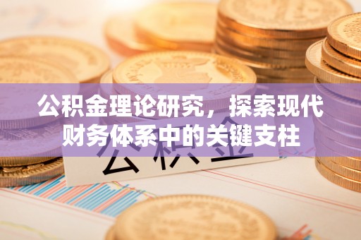 利川公积金理论研究，探索现代财务体系中的关键支柱