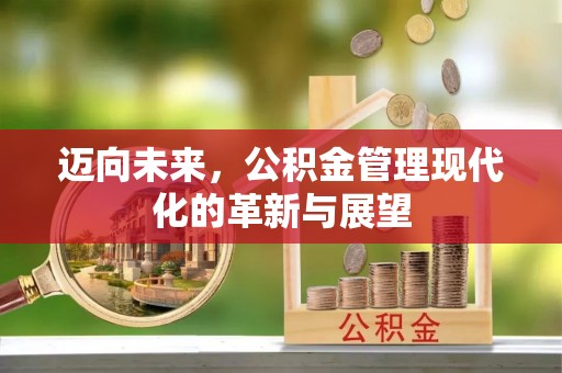 利川迈向未来，公积金管理现代化的革新与展望